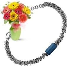 Breil Blue Vertigo Bracelet + Flowers (Curated)